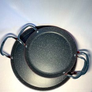 Curtis stone two piece nesting skillets